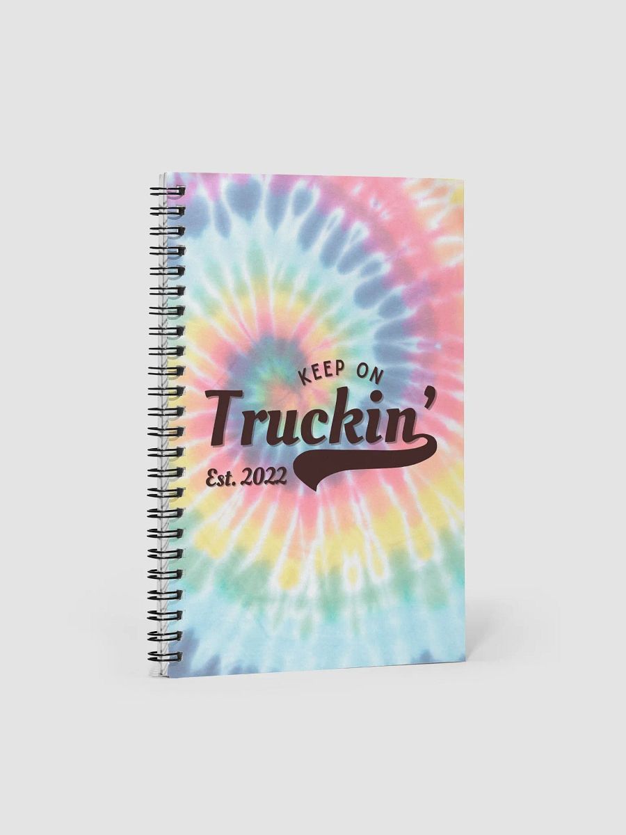 Keep On Truckin' Tie Dye Notebook product image (1)
