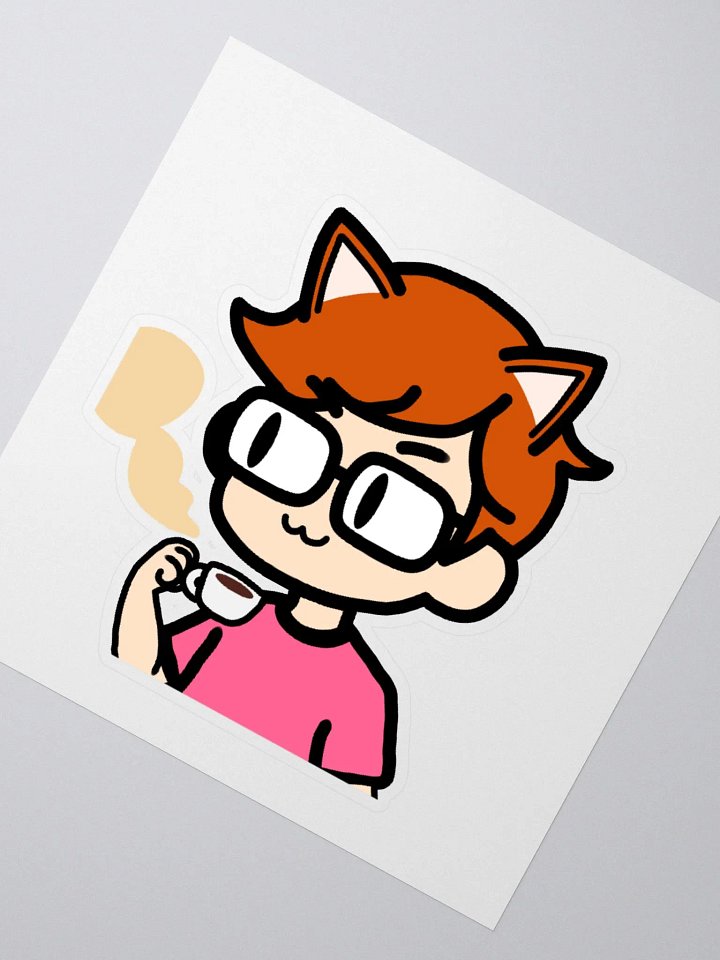 Neko Sip Sticker product image (5)