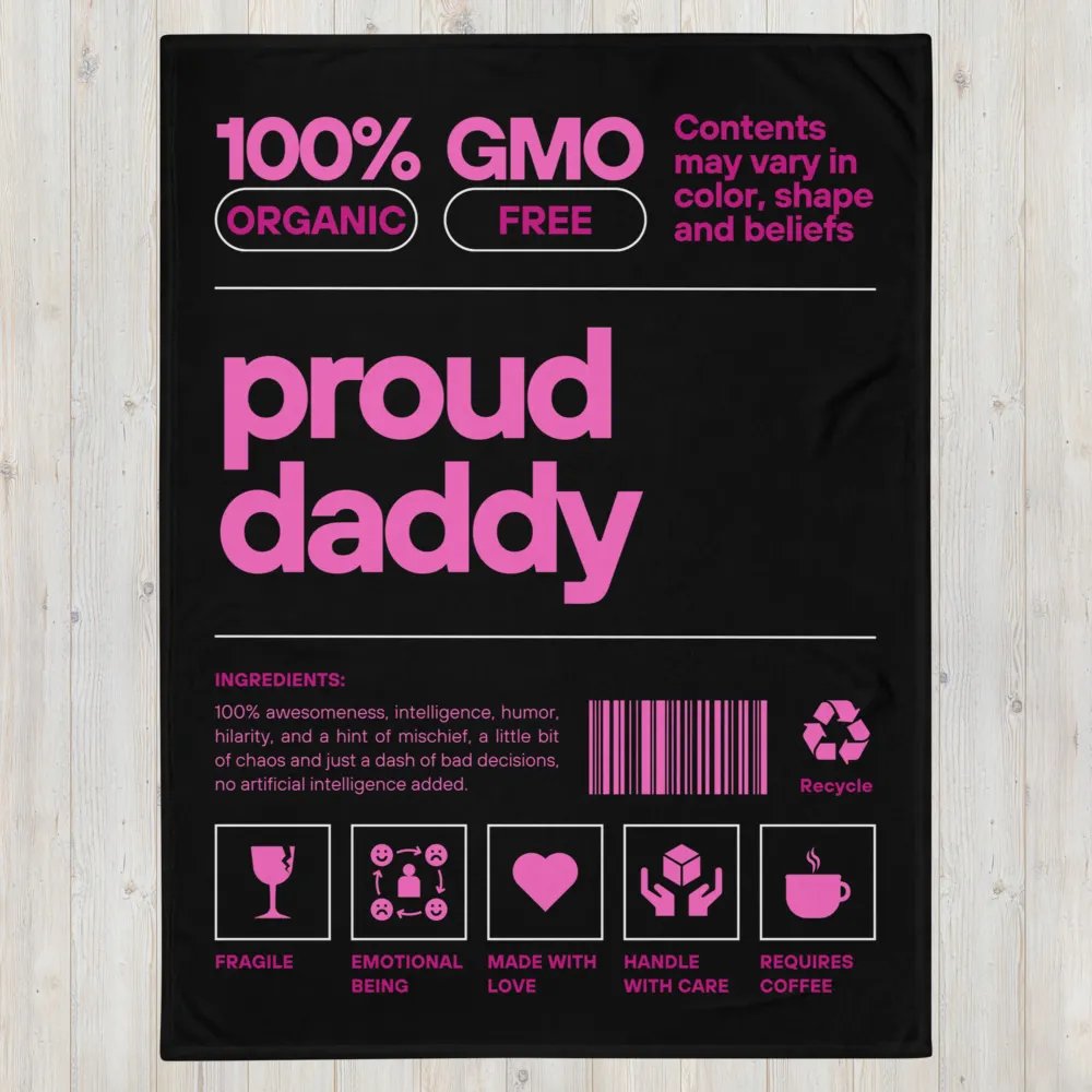 Proud Daddy Throw product image (4)