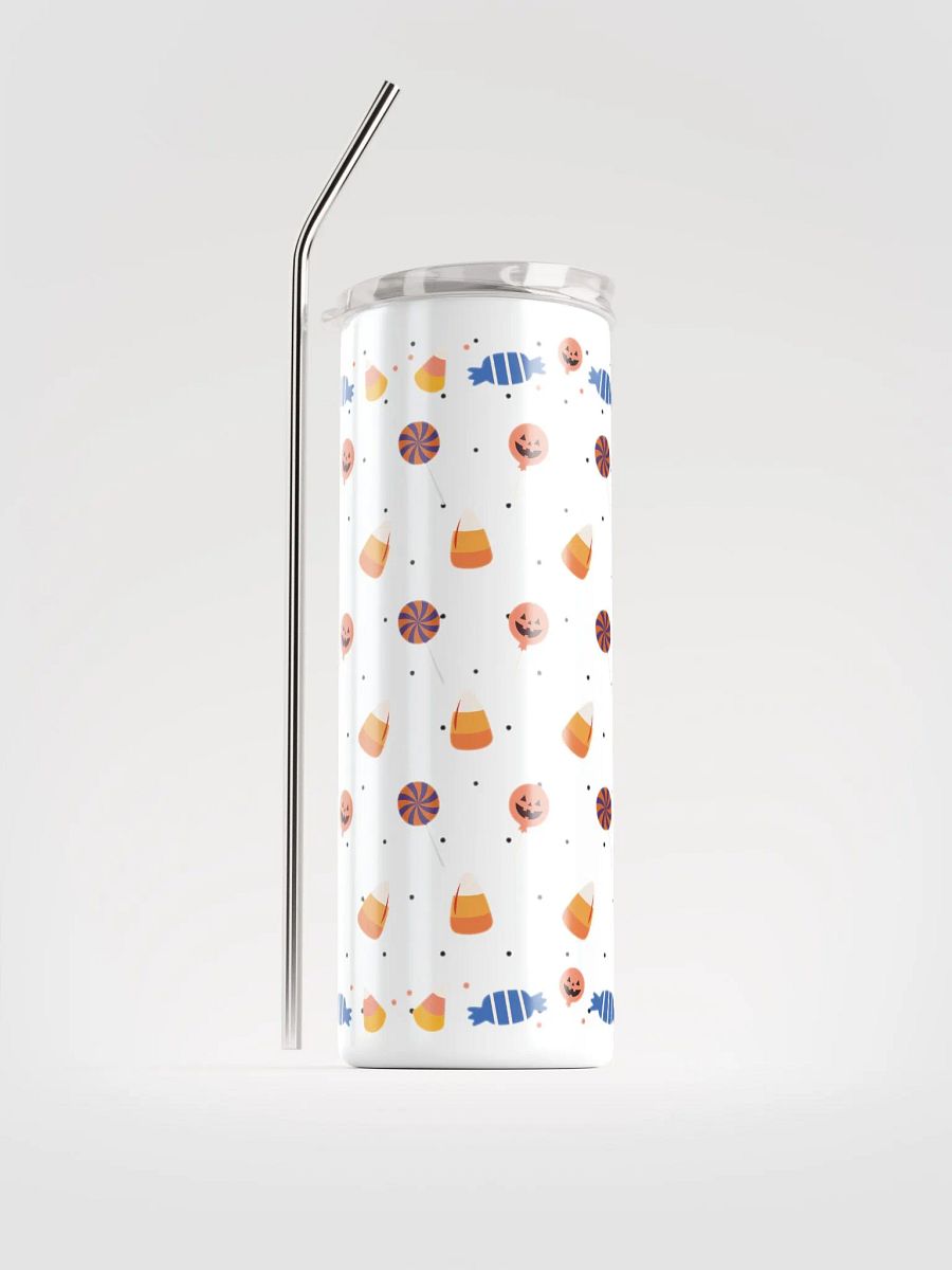Sweet Halloween Treats: 20 oz Stainless Steel Tumbler – Candy Pattern product image (3)