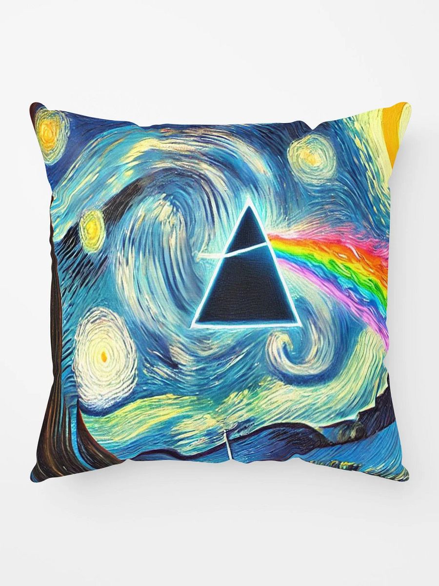 🛋️ Pink Floyd – Dark Side of the Moon Van Gogh-Inspired 18x18 Pillow product image (5)