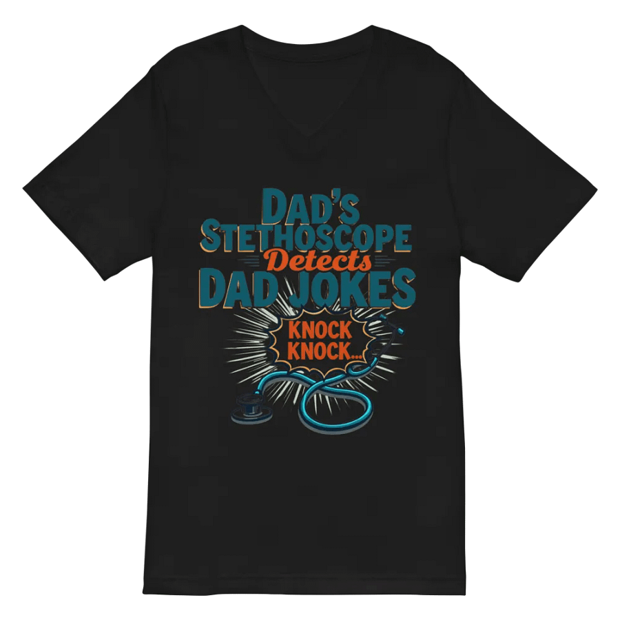 Dad's Stethoscope Knock Knock Tee product image (3)