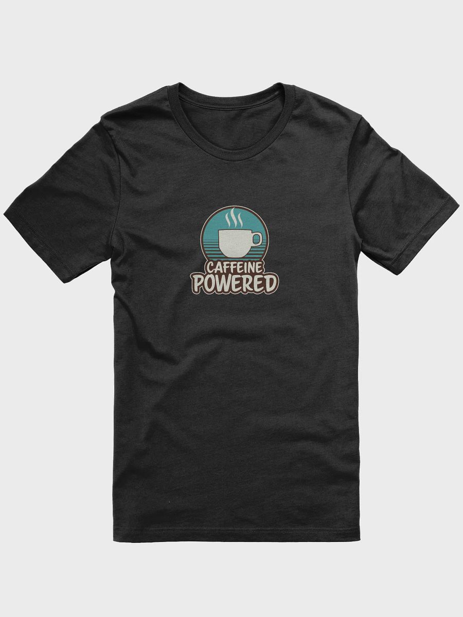 Caffeine Powered Retro Tee product image (1)