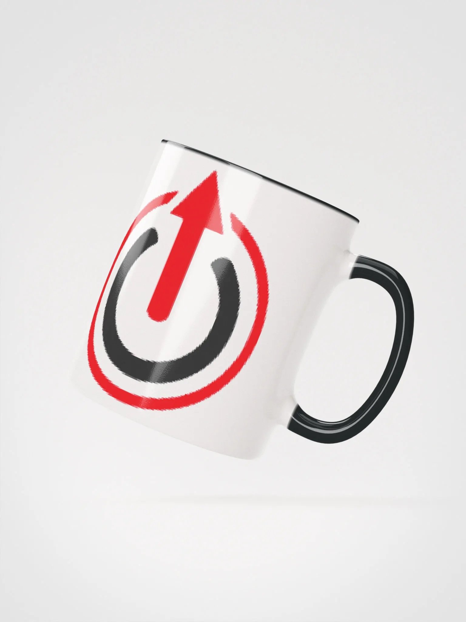 OUG Power Logo Ceramic Mug with Color Inside product image (2)
