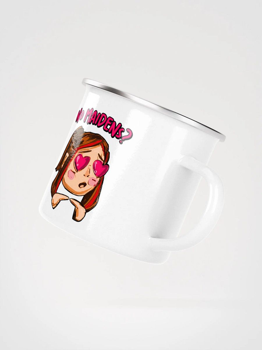 No Maidens, Human1? || Enamel Mug product image (4)