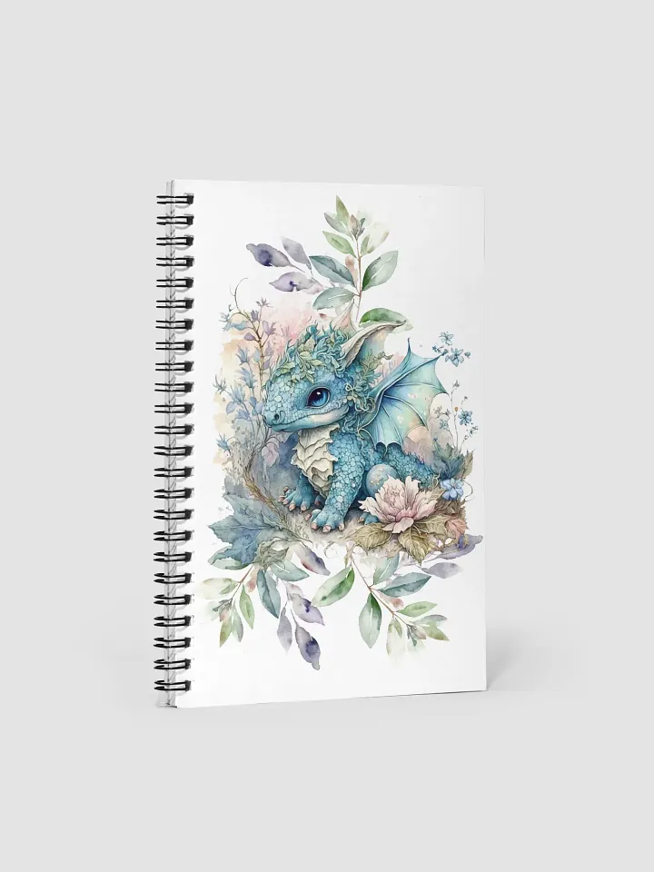 Enchanted Dragon Spiral Notebook product image (1)