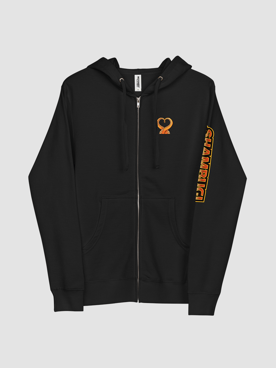 Heart Fleece Zip Up Hoodie product image (3)
