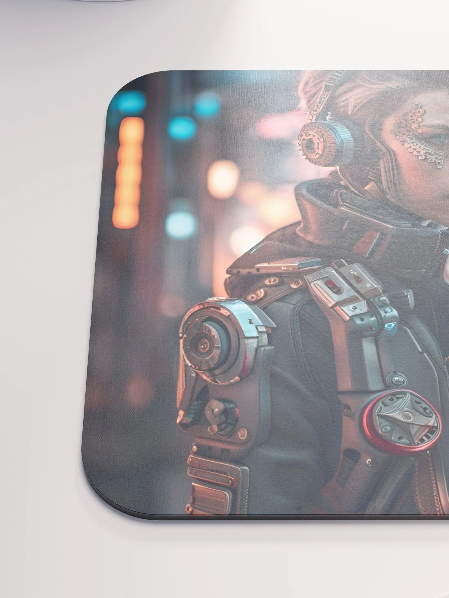 Cyberpunk Female Mouse Pad product image (6)