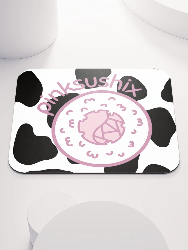 Cow Print PinkSushix Mouse Pad product image (1)