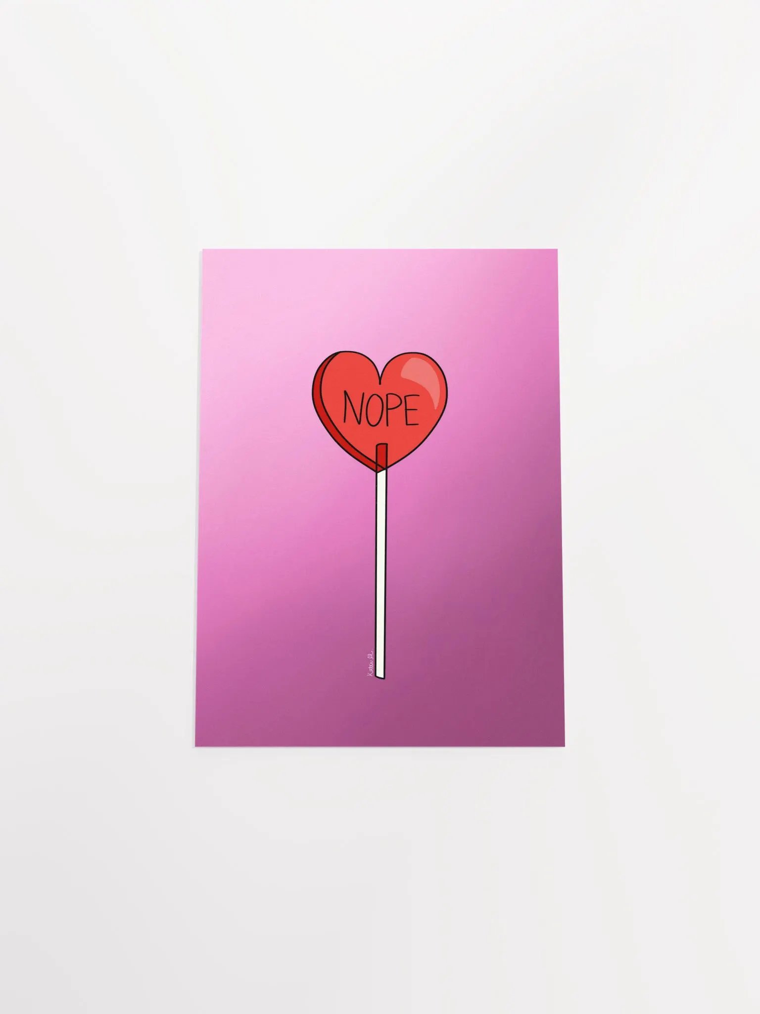 Nope art print product image (4)