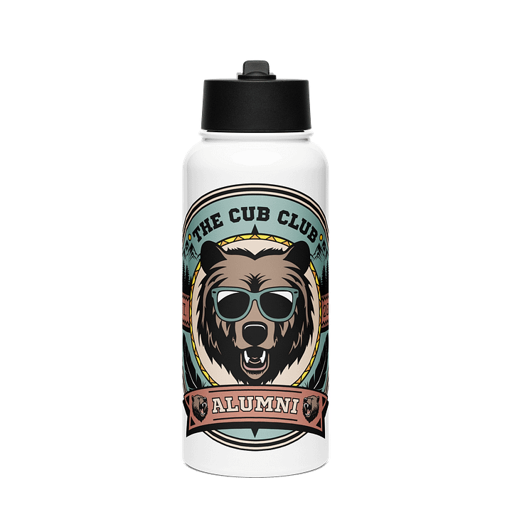The Cub Club Alumni Stainless Steel Bottle product image (1)