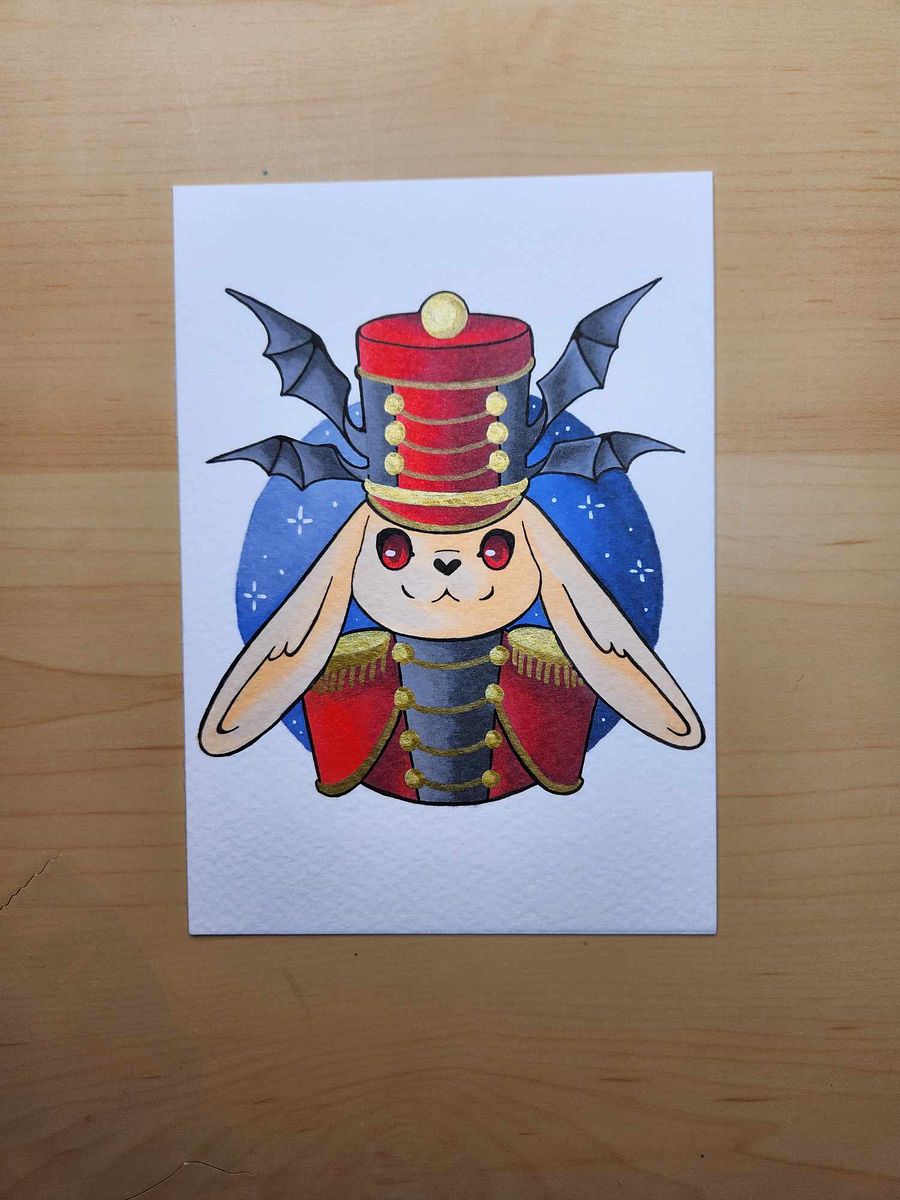 Dessin original Noël Lapin product image (2)