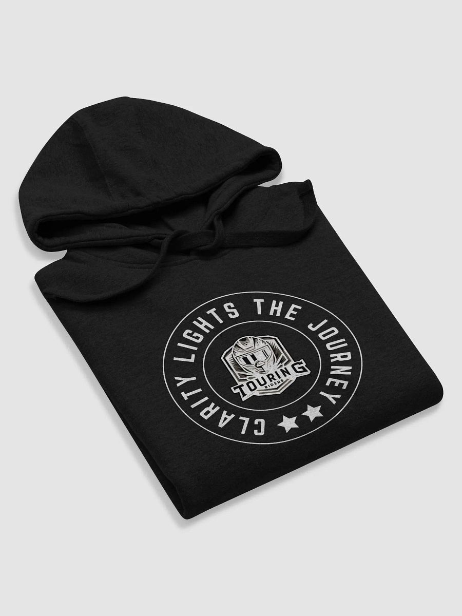 Touring Riders Helmet Logo Hoodie | Clarity lights the journey product image (41)