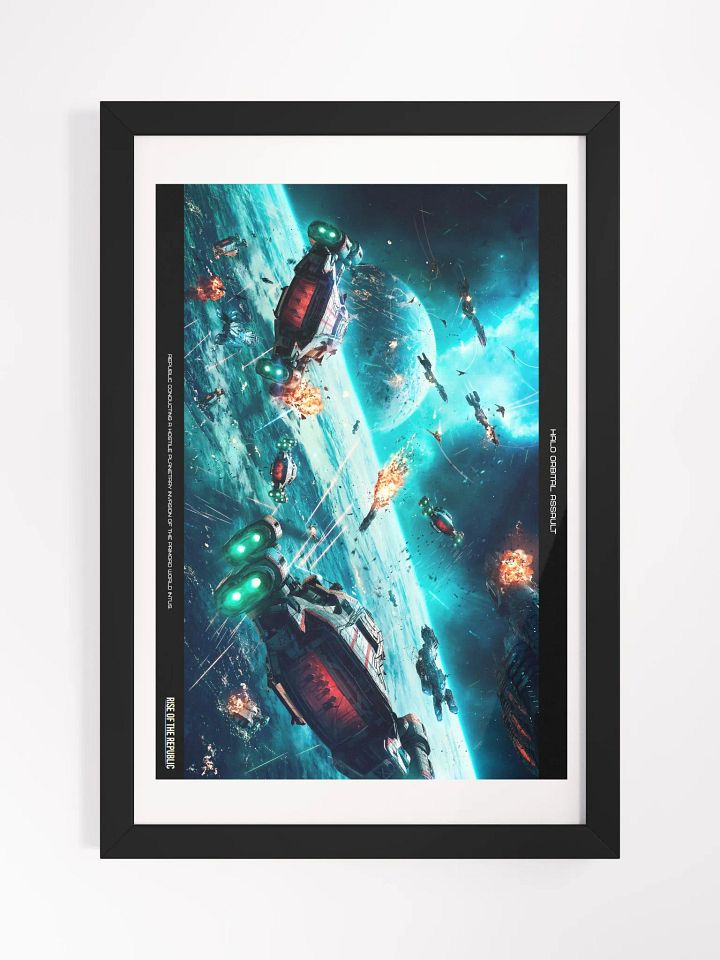 HALO Orbital Assault Poster product image (1)