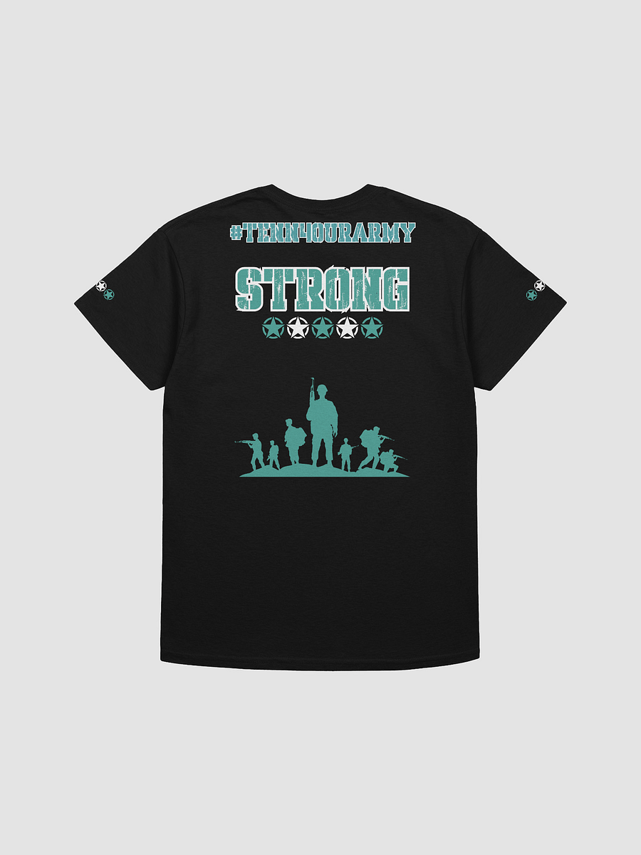#TeNN4OURARMY T-Shirt - Teal & White product image (2)