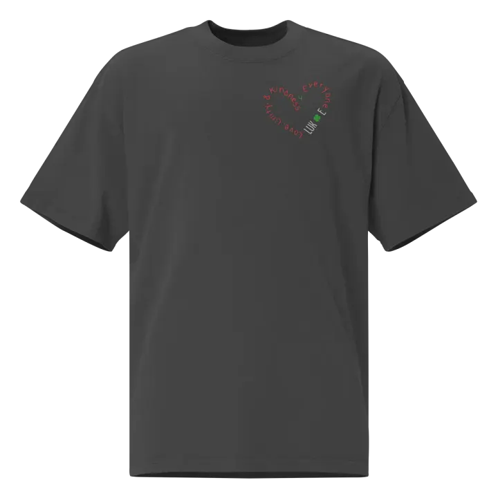Heartfelt Unity Oversized Tee product image (1)