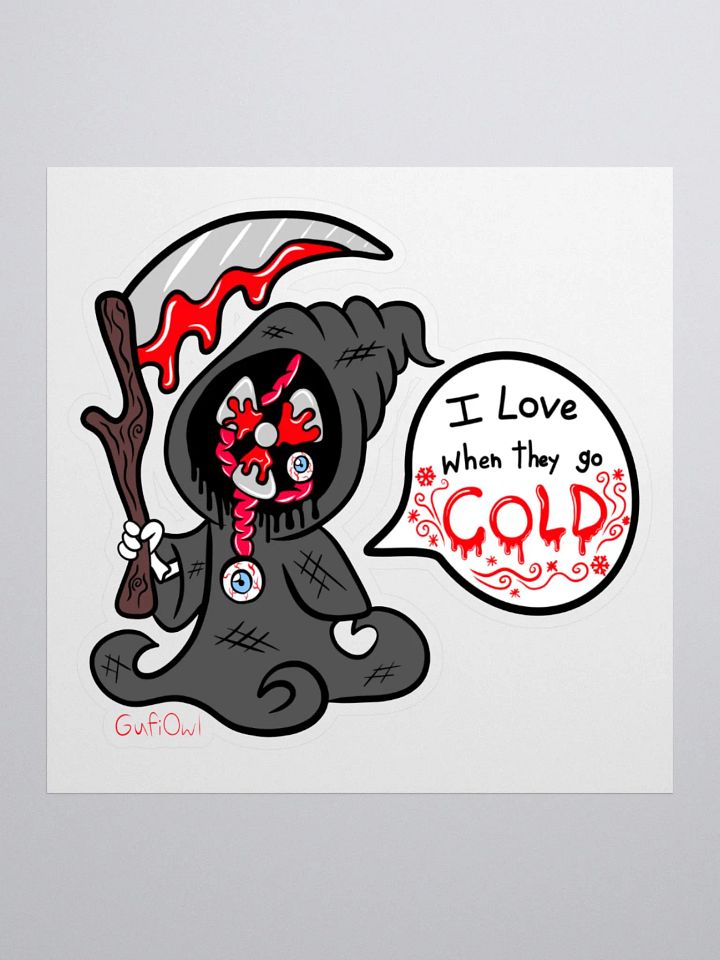 Fan Of Death Sticker product image (1)