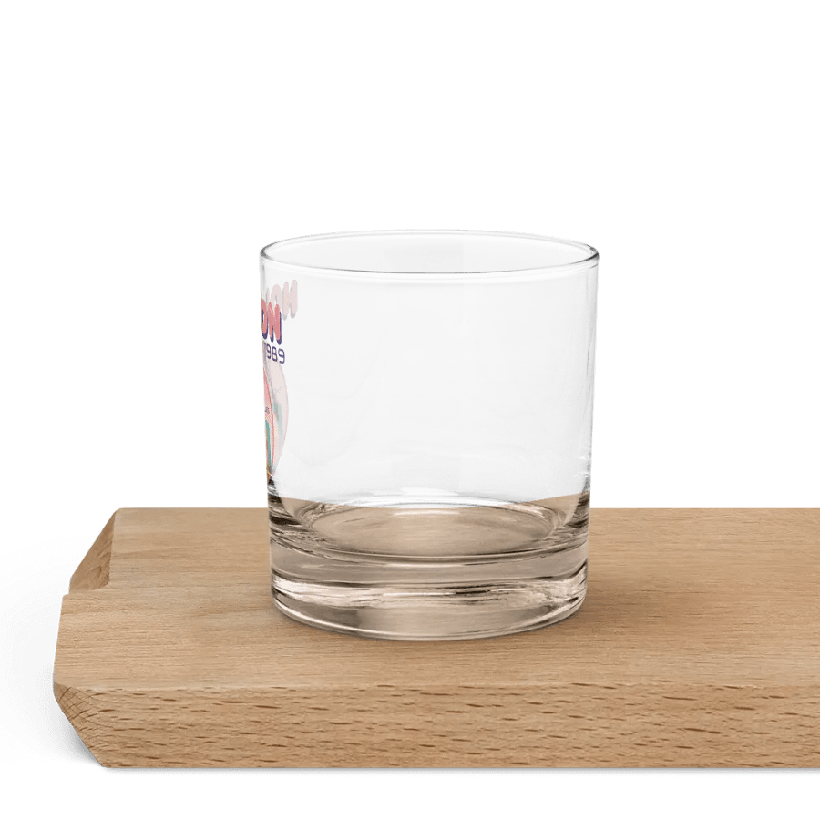 Vintage HoleCon rocks glass product image (7)