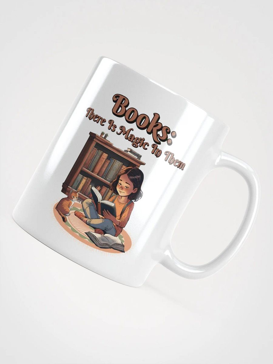 Books: There Is Magic In Them White Mug product image (10)