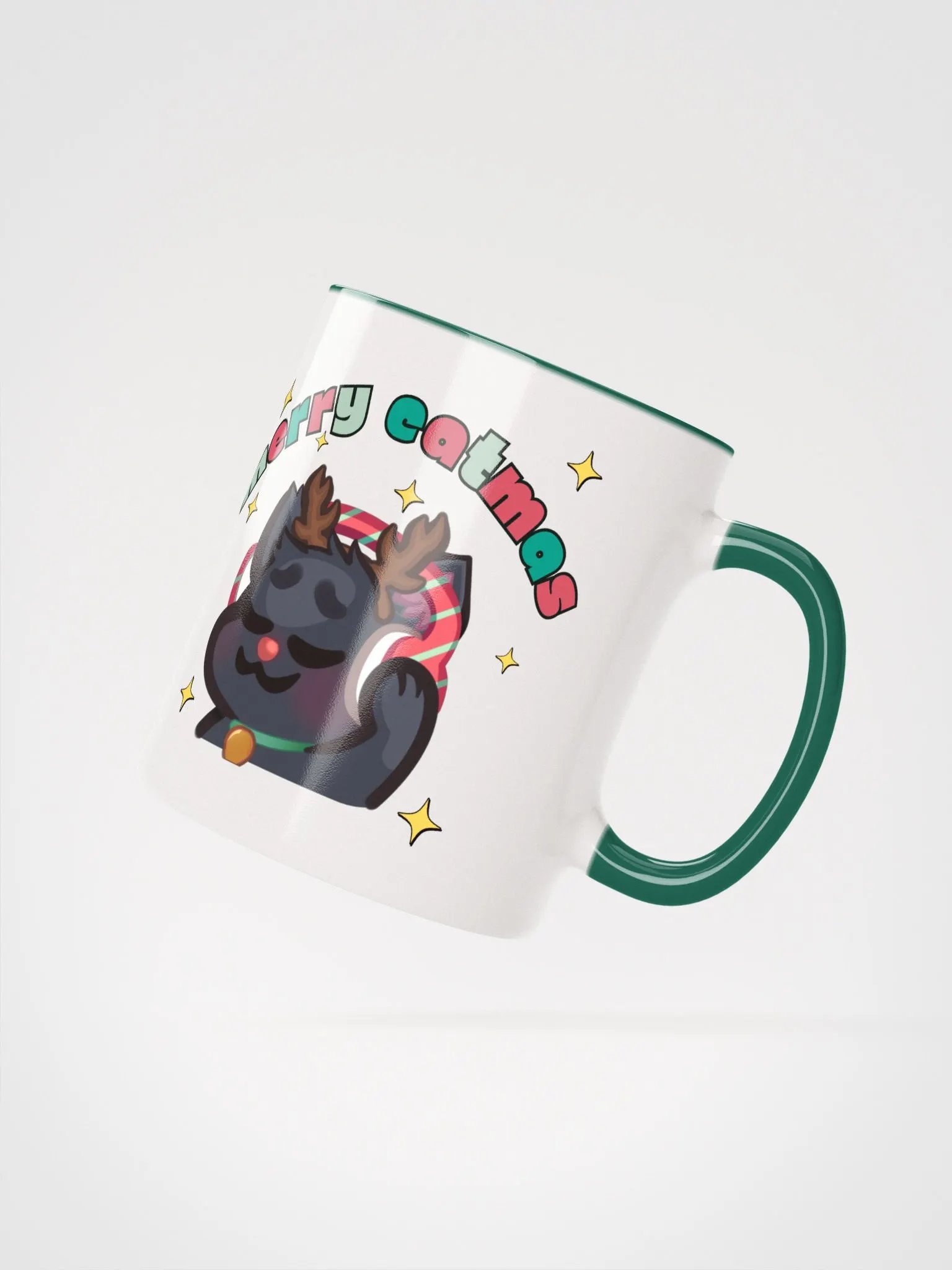 Merry Catmas Mug ☕🎄 product image (2)