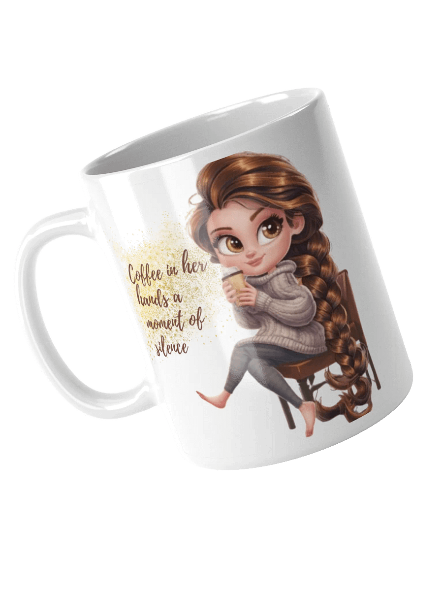 White Glossy Mug product image (4)
