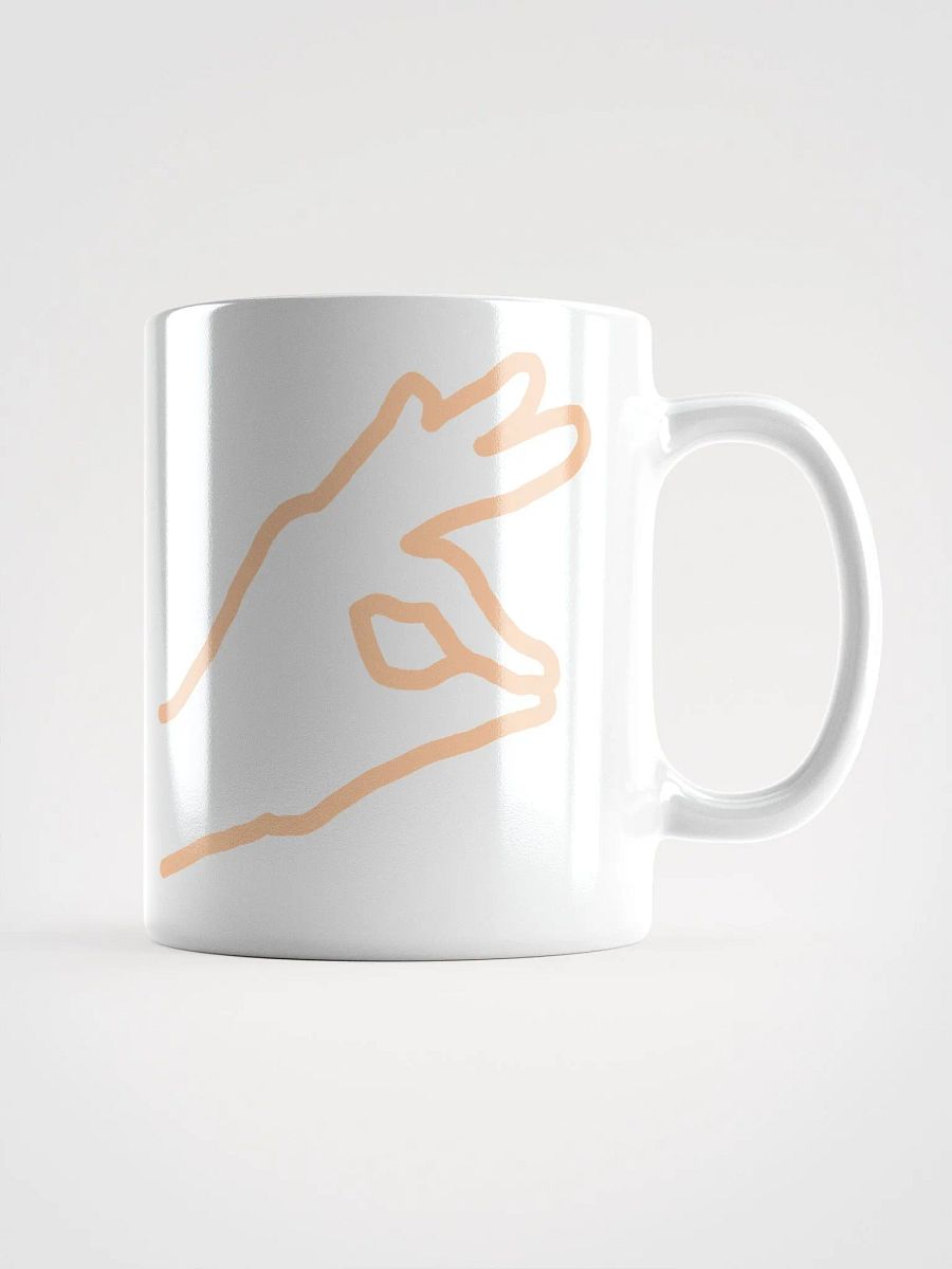 FUCKFACE Mug - Outline Edition, All white product image (3)