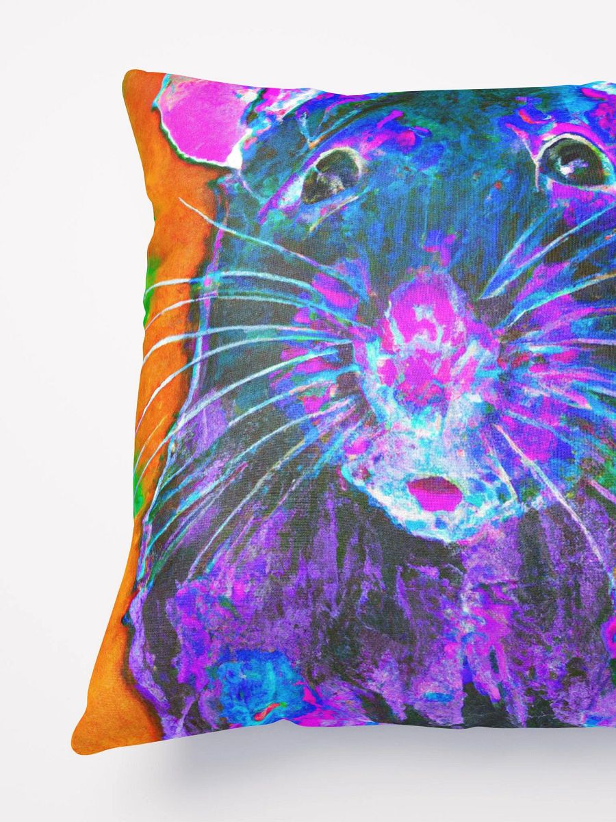 arty rat throw pillow product image (4)