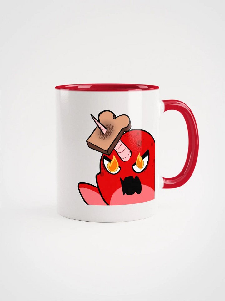 Red Mug with Narnage Logo and Emote product image (1)