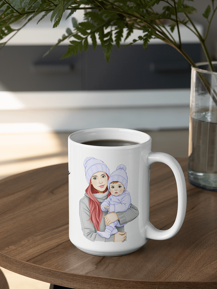 💙Sip in Style, Supermom!💙 (Green eyes, Red hair) product image (1)