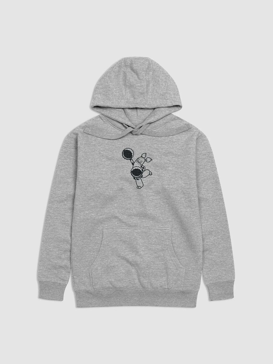 PomPom Single Color (Black on Light) Hoodie product image (1)