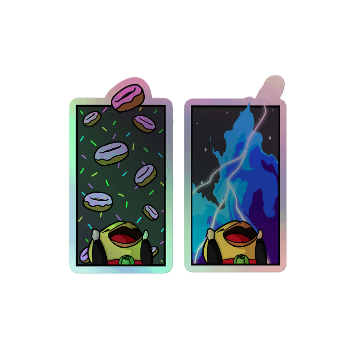Holo Lalafel Sticker Pack product image (2)