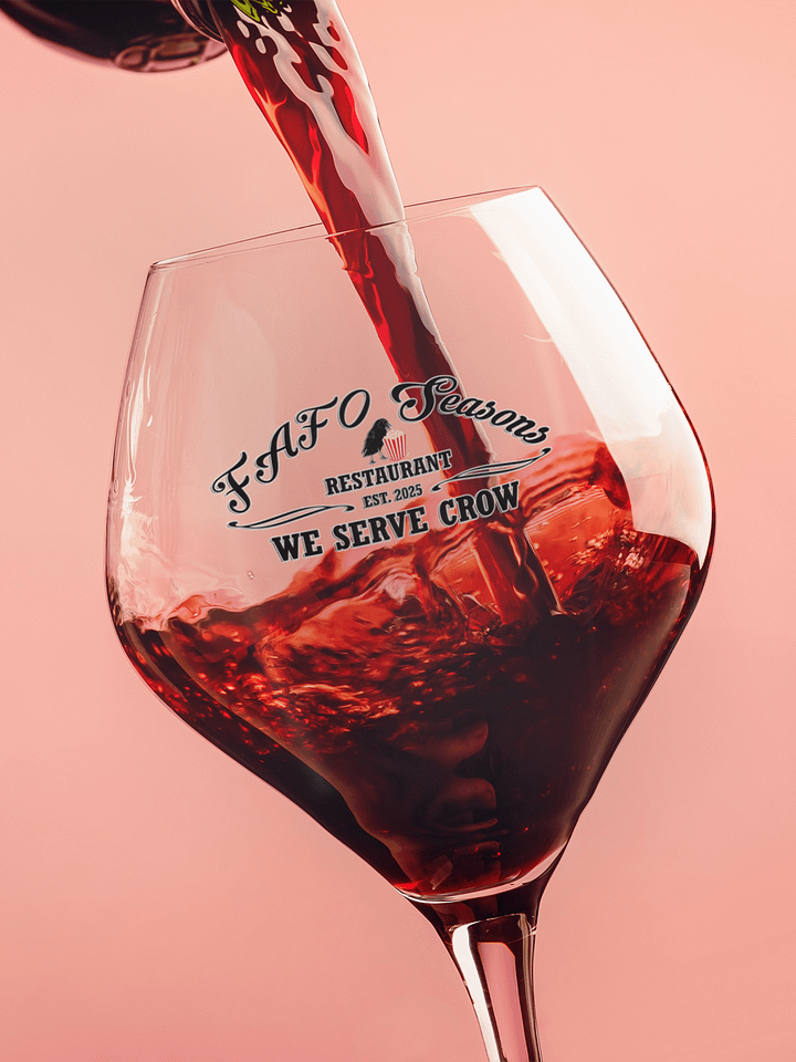 FAFO Seasons Restaurant – We Serve Crow Logo - Digital Download product image (1)