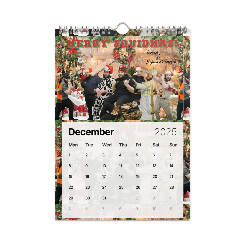 Squidwork 2025 Calendar product image (4)