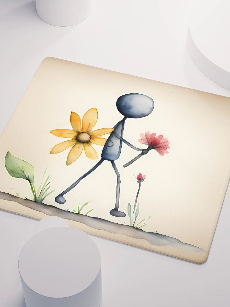Self-Portrait on a Good Day, Gaming Mouse Pad, 2 Sizes product image (5)