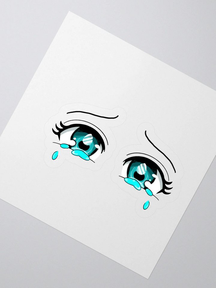 Sad eye stickers product image (2)