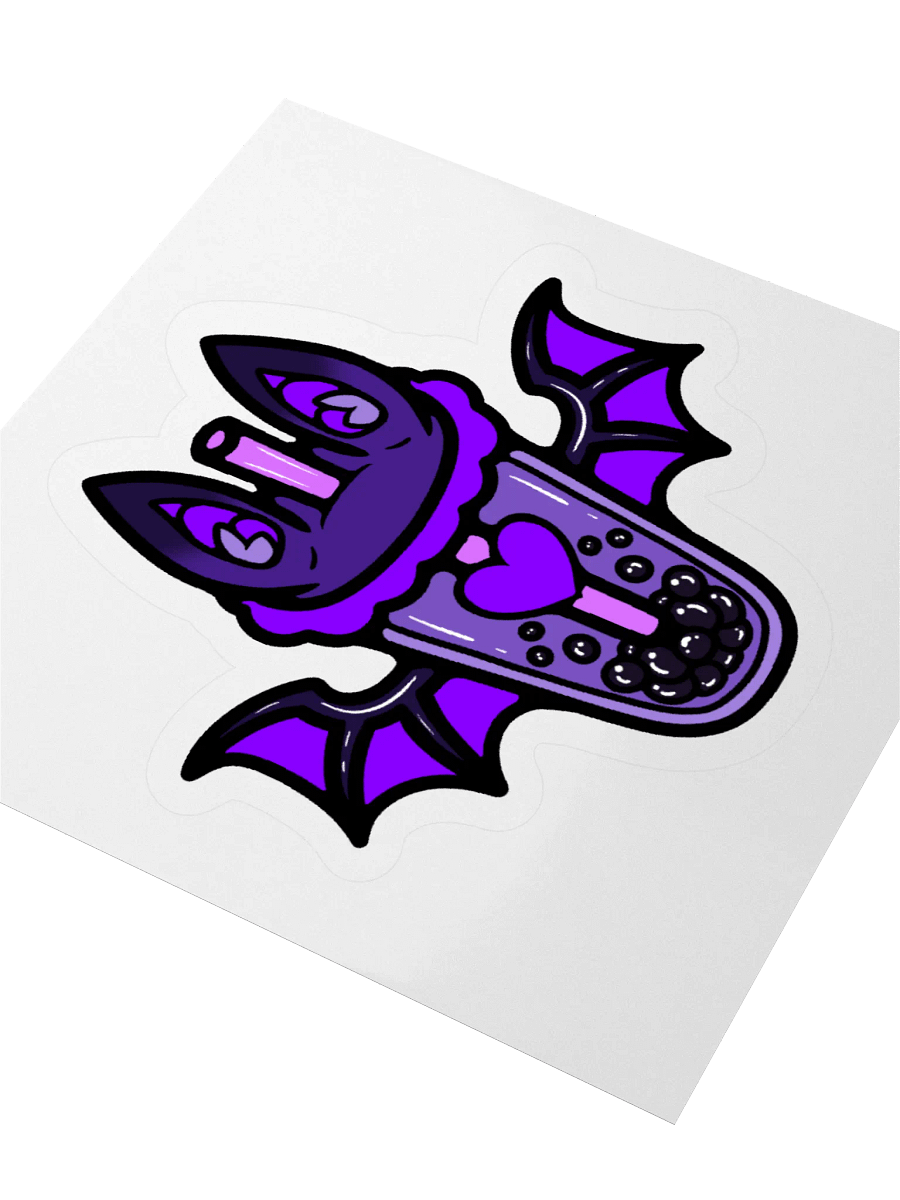 MatchaEXE Purple Bobat Sticker product image (7)