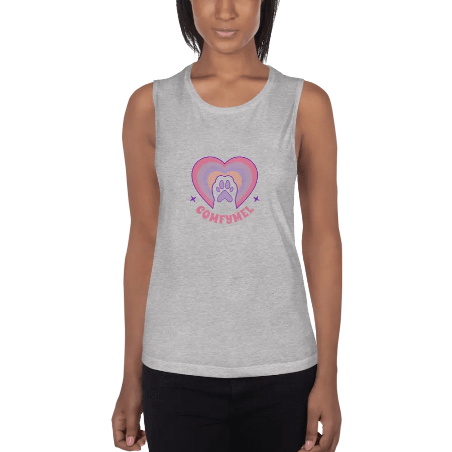 comfymeow paw tank top product image (1)
