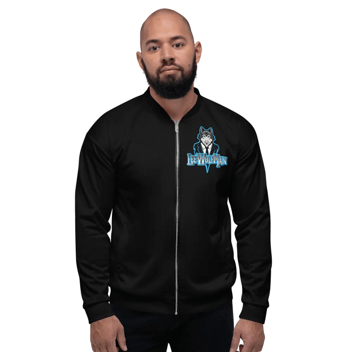 Spooky Wolf Bomber Jacket product image (2)