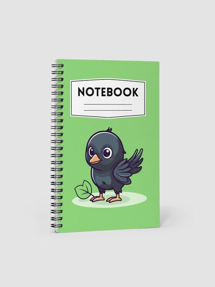 Proud Lucky Crow Supporter Notebook product image (1)