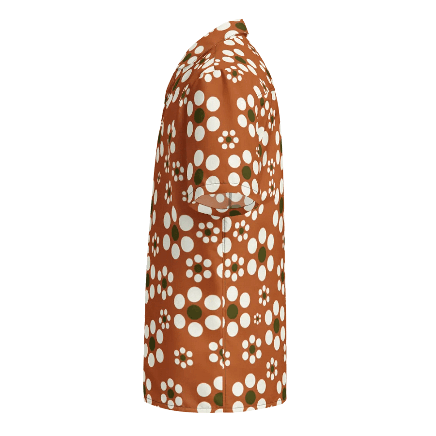 Mexican Floral TerracottaHawaiian Shirt product image (8)