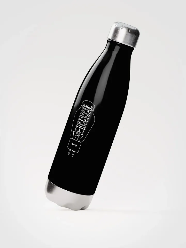 iyagi 300B Tube Stainless Steel Water Bottle (black) product image (2)
