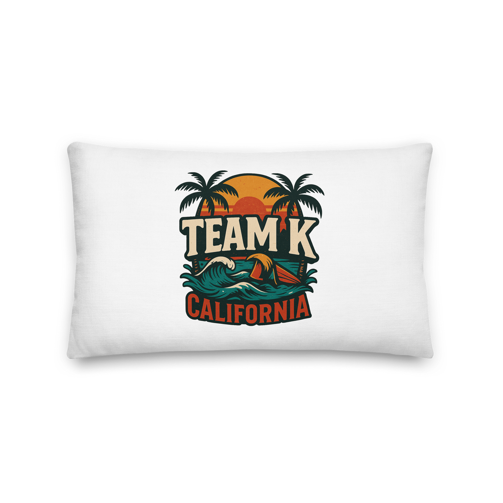 TEAM K CALIFORNIA Pillow product image (1)