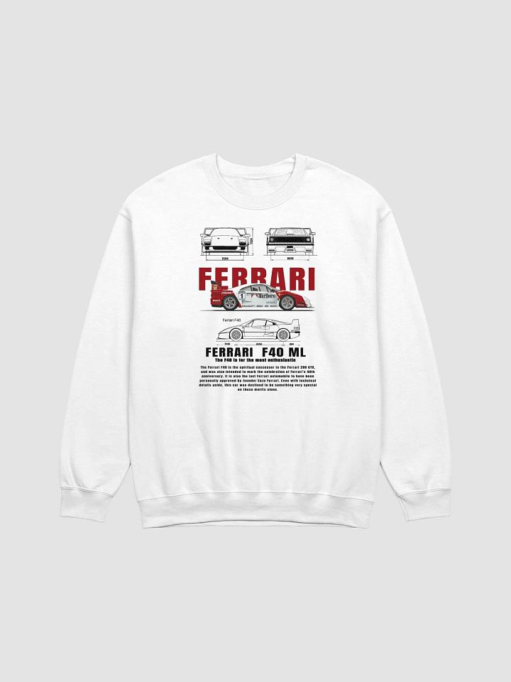 Ferrari F40 ML Sweatshirt product image (1)