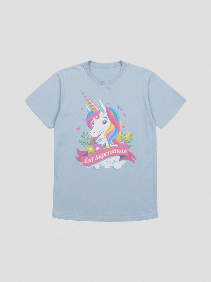 Evil Supervillain Light Blue T-Shirt product image (1)
