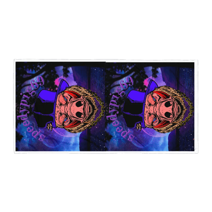 Starry Night Creature Sublimated Towel product image (1)