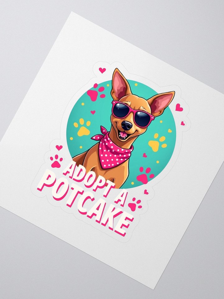 Adopt A Potcake Sticker product image (2)