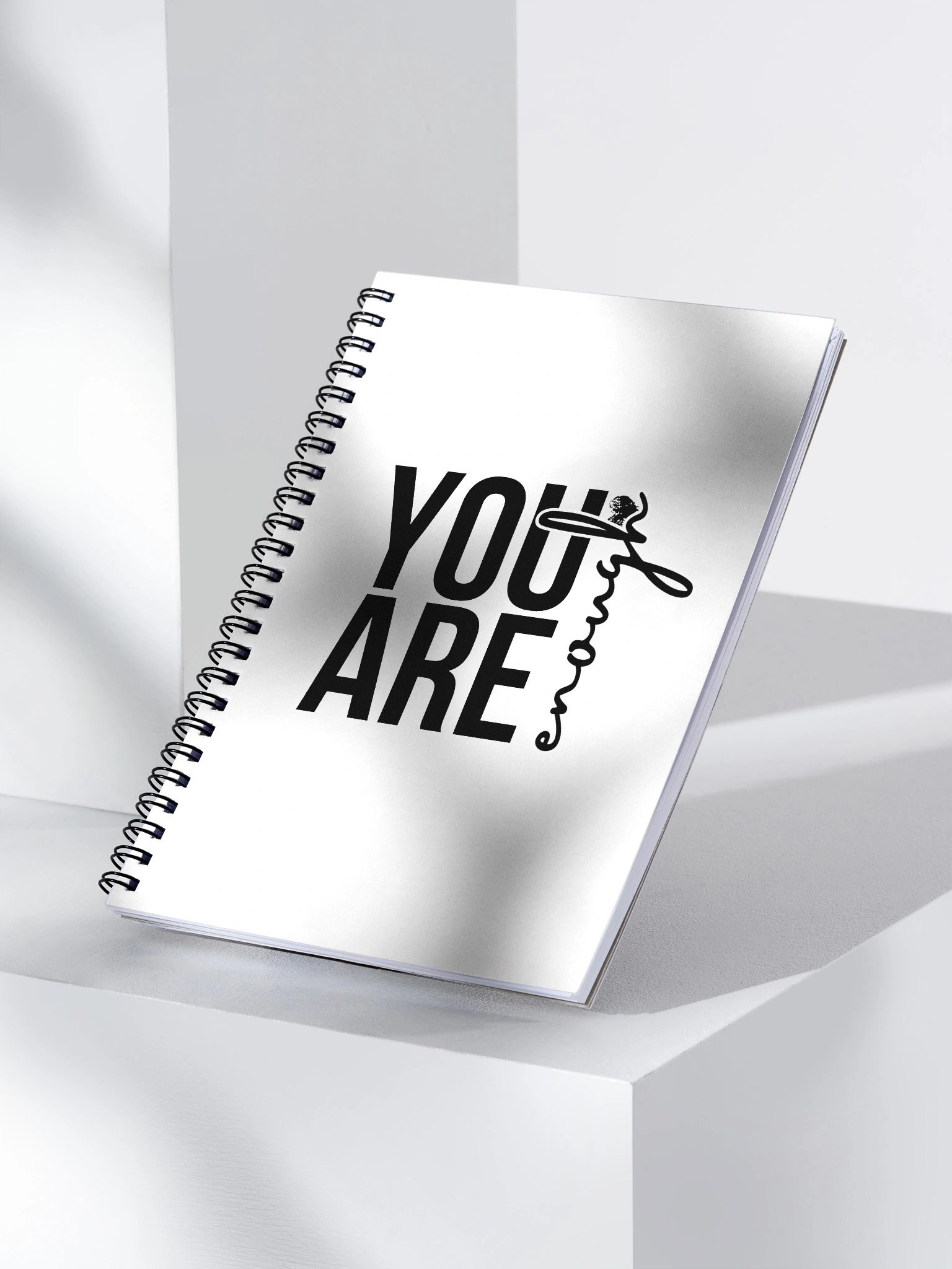 You Are Enough Spiral Notebook product image (3)
