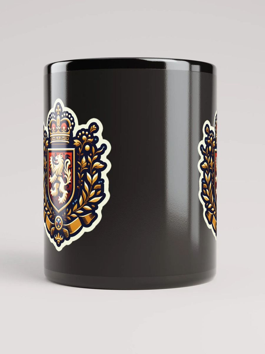 The Habsburgs Regal Emblem Black Glossy Mug product image (10)