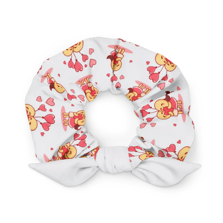 Lovely Chick Heart Balloon Scrunchie product image (1)