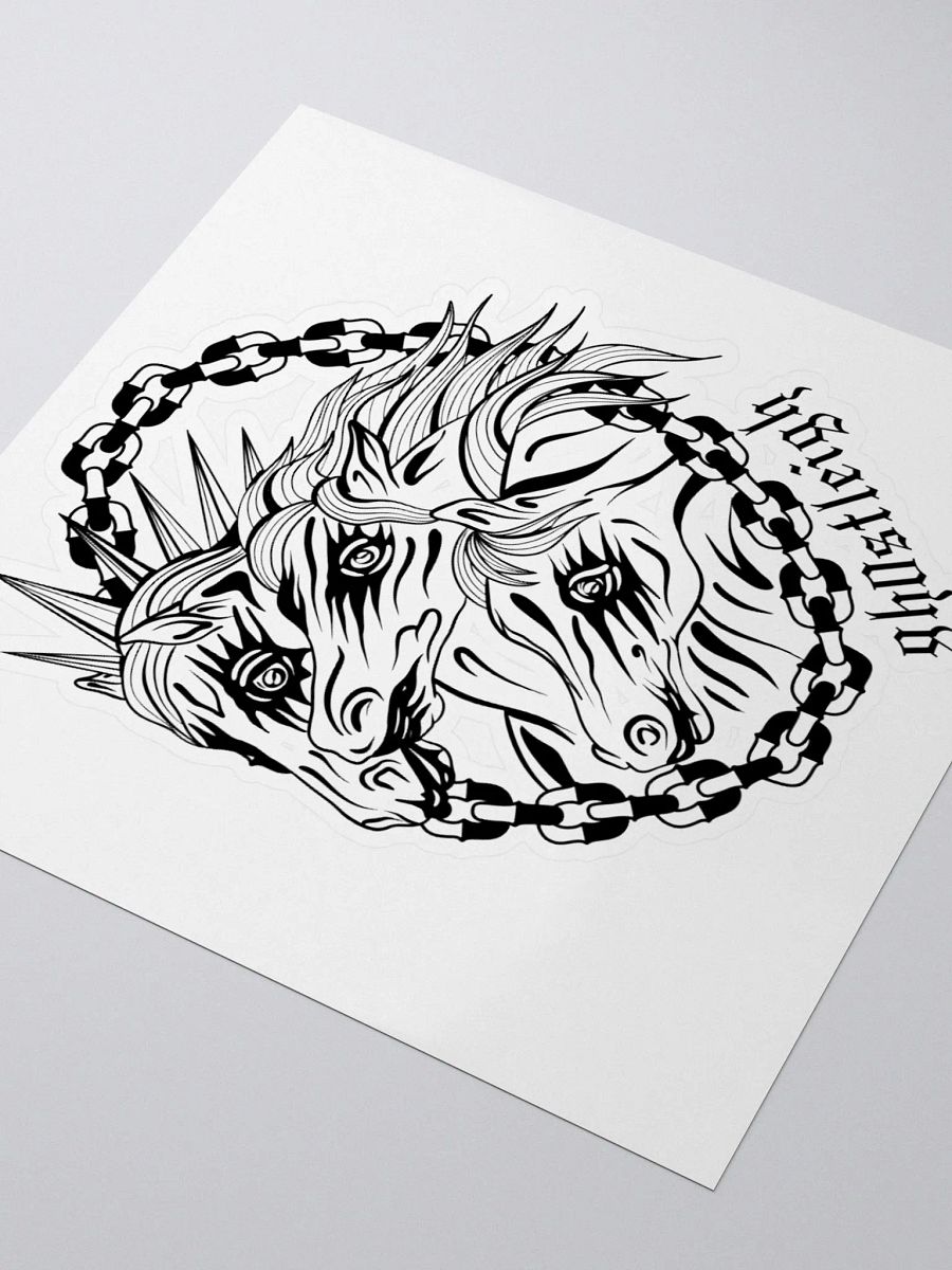 Yeehawnted Horses Sticker product image (8)